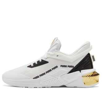 (WMNS) Provoke XT FTR Moto «Blanco Equipo Dorado»