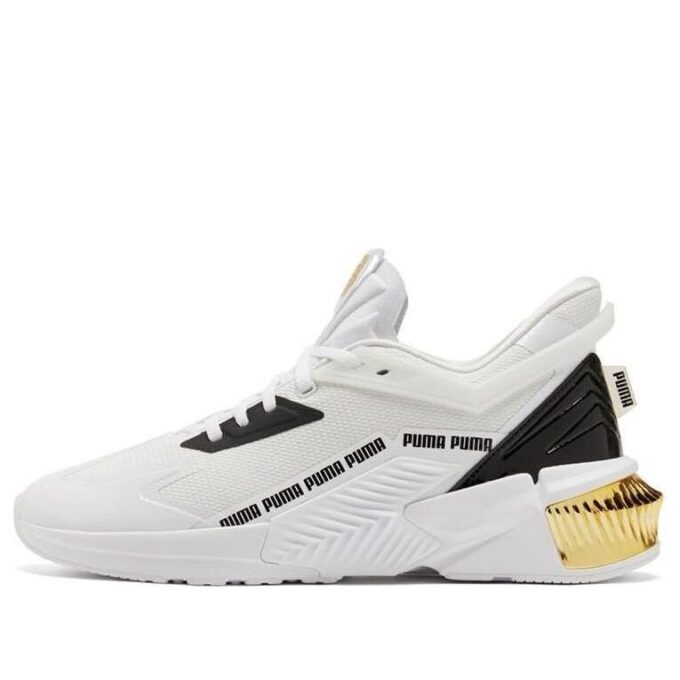 (WMNS) Provoke XT FTR Moto «Blanco Equipo Dorado»