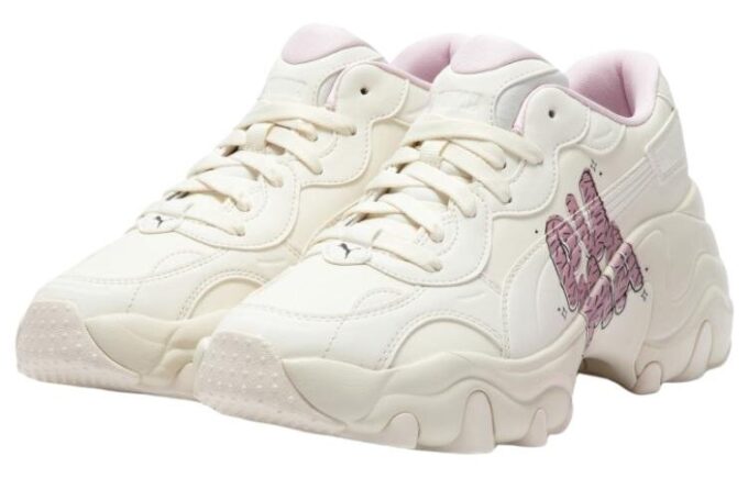 (WMNS) Pulsar Wedge Logo Play «Blanco Rosa»