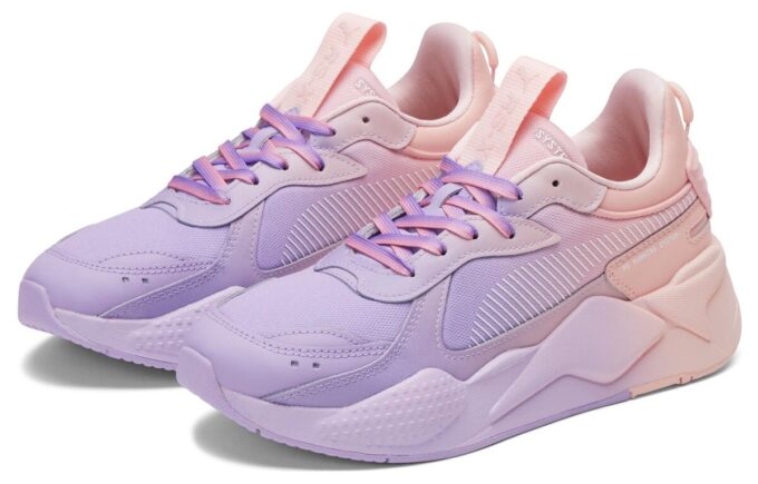 (WMNS) RS X «Polvo de rosa violeta intenso descolorido»