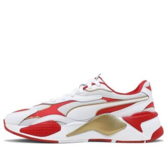(WMNS) RS-X3 Varsity «Blanco, alto riesgo, rojo»