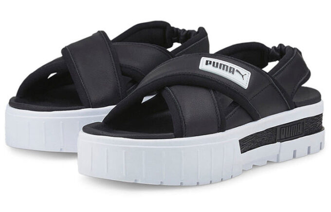 (WMNS) Sandalia Mayze «Negro Blanco»