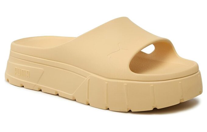 (WMNS) Sandalia Mayze Stack Injex «Paja clara»