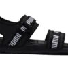 (WMNS) Slide Softride «Wordmark – Negro y blanco»