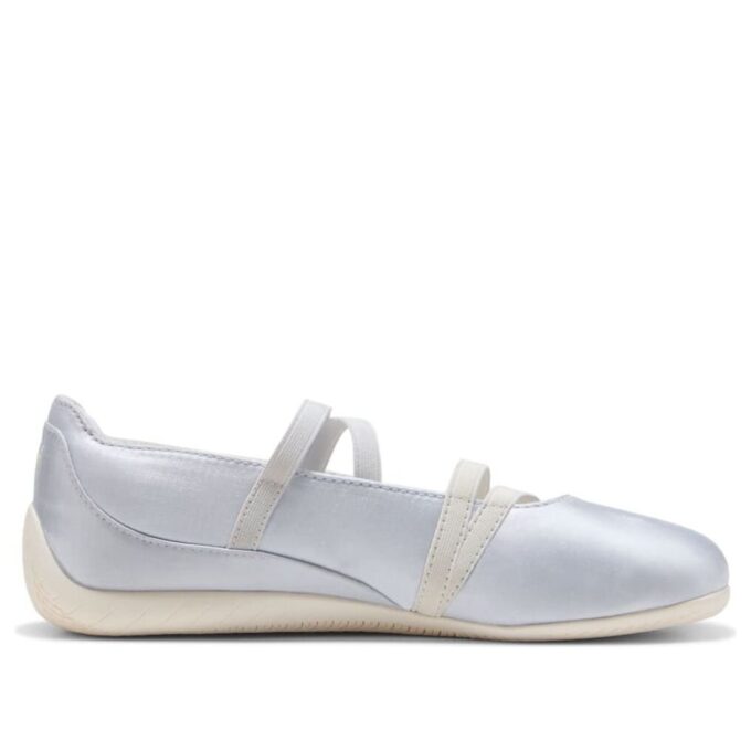 (WMNS) Speedcat Ballet «Silver Mist Satén Blanco Cálido»