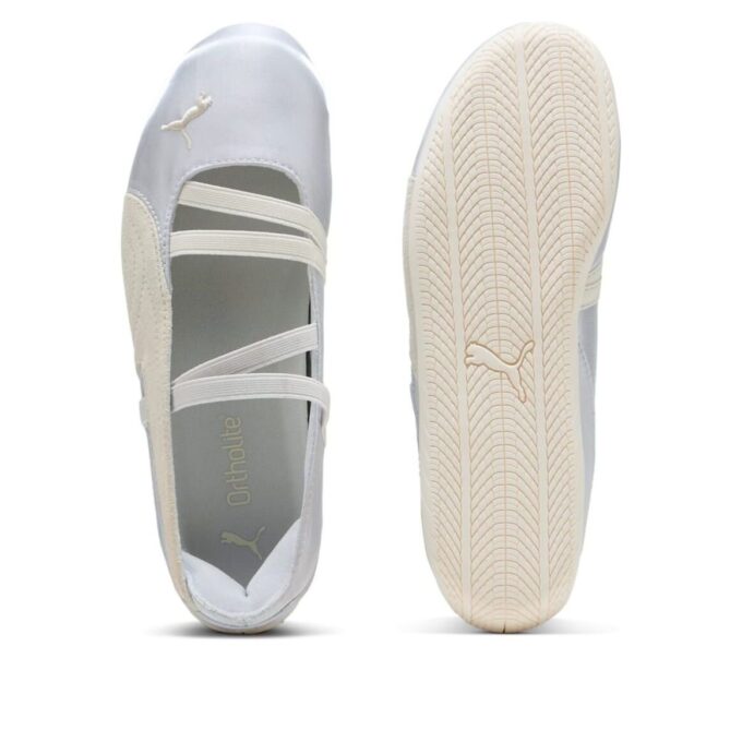 (WMNS) Speedcat Ballet «Silver Mist Satén Blanco Cálido»