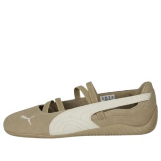 (WMNS) Speedcat Ballet «Suede Tan Warm White»