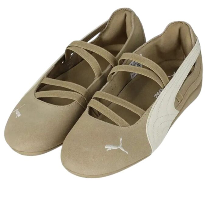 (WMNS) Speedcat Ballet «Suede Tan Warm White»