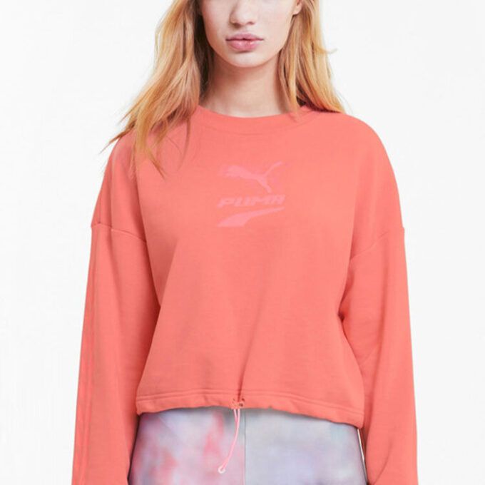 (WMNS) Sudadera con logo Evide «Rosa»