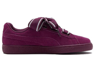 (WMNS) Suede Heart Satin 2 «Morado oscuro»
