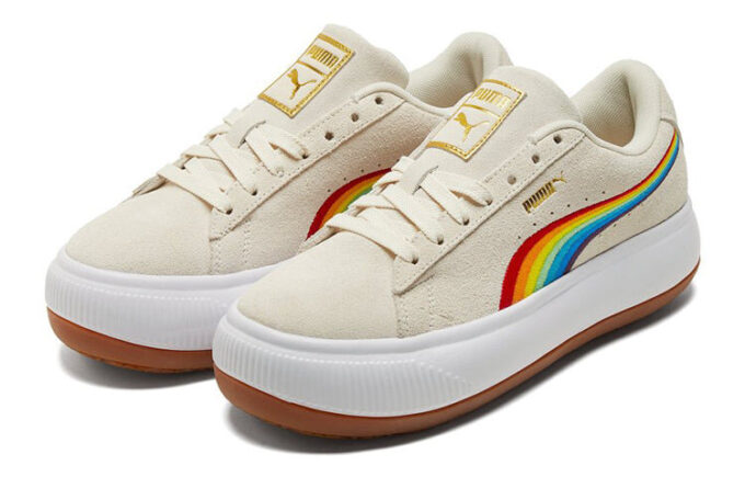 (WMNS) Suede Mayu «Arcoíris – Blanco Susurro»