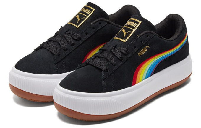 (WMNS) Suede Mayu «Arcoíris – Negro»