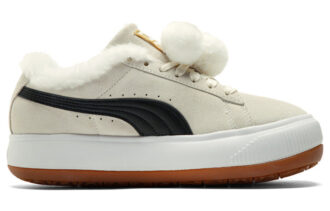 (WMNS) Suede Mayu «Fur – Blanco Susurro Negro»