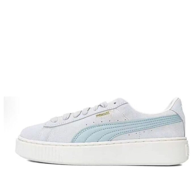 (WMNS) Suede Platform Core «Grey Blue»