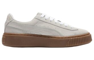 (WMNS) Suede Platform Core L «Whisper White»