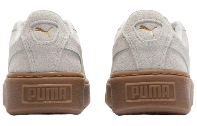 (WMNS) Suede Platform Core L «Whisper White»