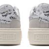 (WMNS) Suede Platform Draw «Grey White»