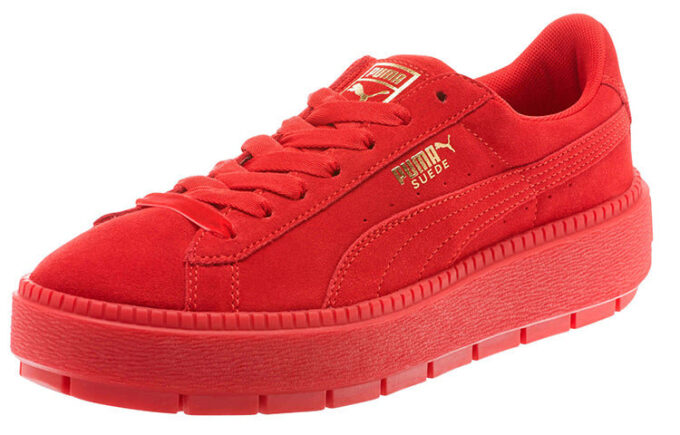 (WMNS) Suede Platform Trace «Valentines Day»
