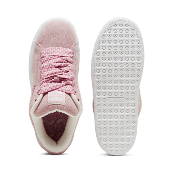 (WMNS) Suede XL Lace «Mauve Mist White»