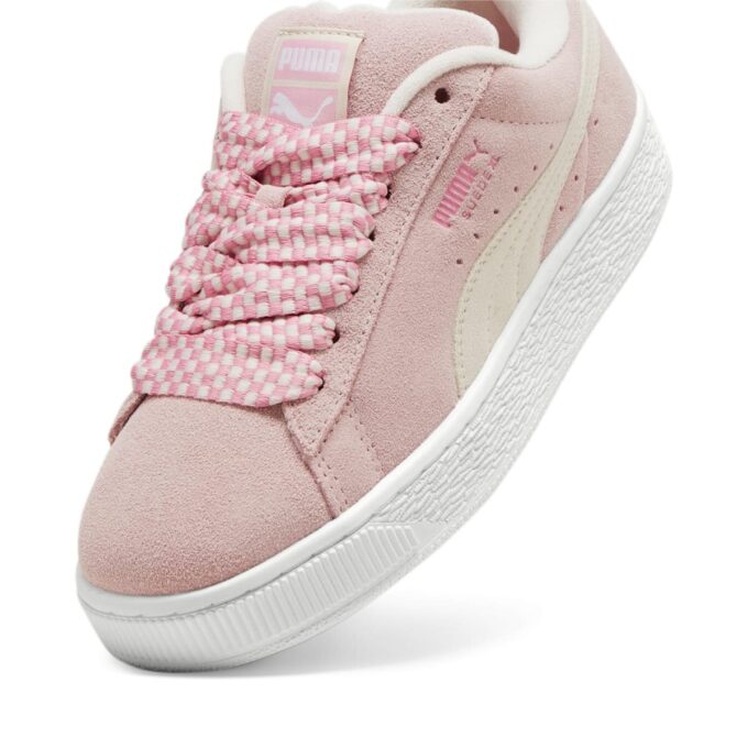 (WMNS) Suede XL Lace «Mauve Mist White»