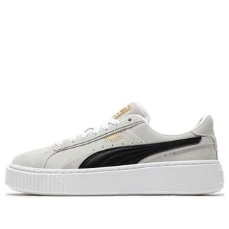 (WMNS) SuedePlatform «Blanco y Negro»