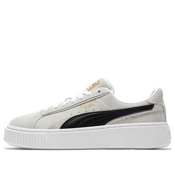 (WMNS) SuedePlatform «Blanco y Negro»