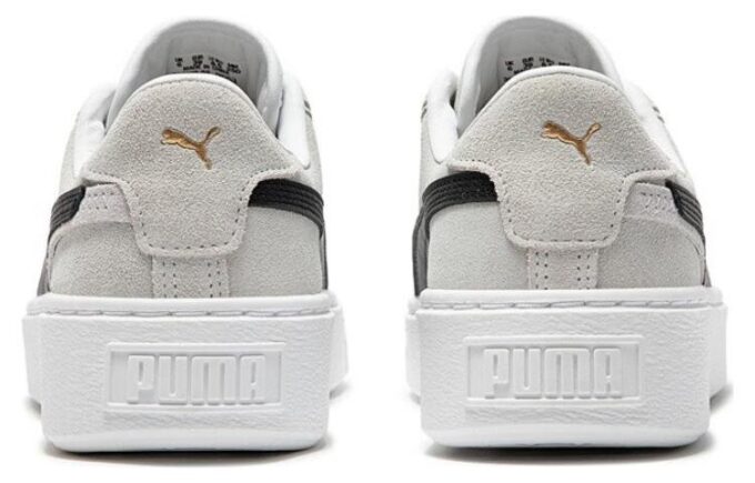 (WMNS) SuedePlatform «Blanco y Negro»