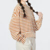 (WMNS) Suéter de punto a rayas «Beige»