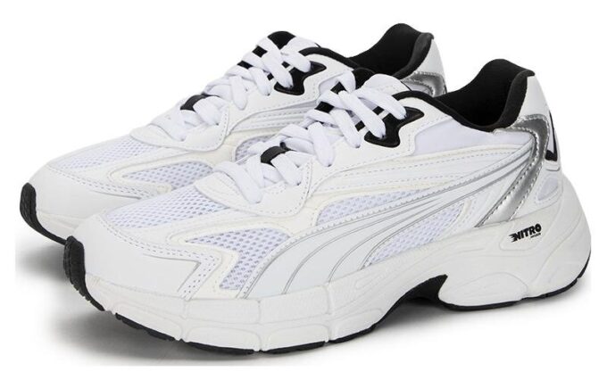 (WMNS) Teveris Nitro «Metálico – Blanco Negro»