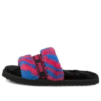 (WMNS) Tobogán Fluff «Salvaje – Morado Remolacha»