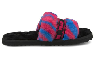 (WMNS) Tobogán Fluff «Salvaje – Morado Remolacha»
