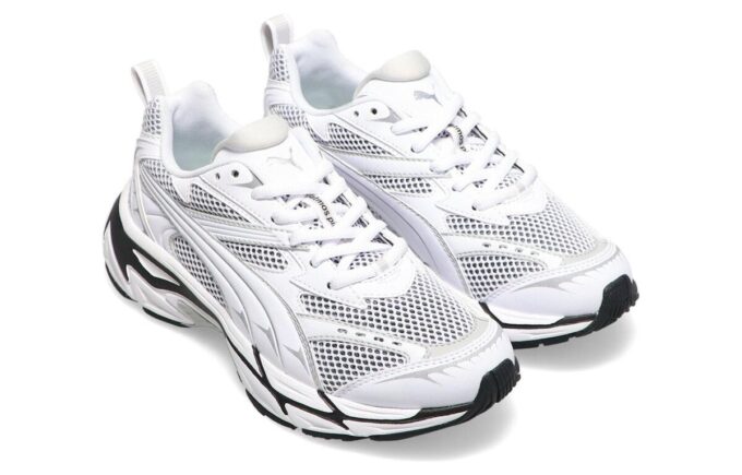 (WMNS) x Atmos Pink Morphic «Blanco Negro Plata»
