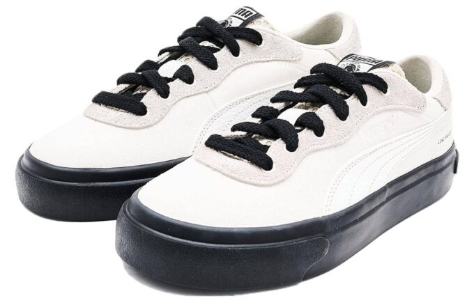 (WMNS) x LMC Royale Suede Shoes «White-Sand Dune»