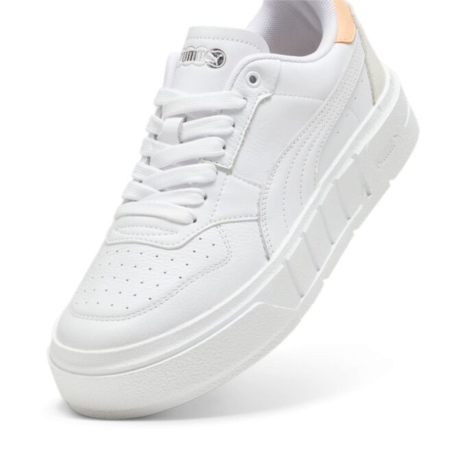 (WMNS) Zapatillas de cuero Cali Court «White Peach Fizz»