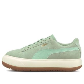 (WMNS) Zapatillas de gamuza Mayu «Verde Crema Blanco»