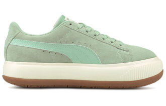 (WMNS) Zapatillas de gamuza Mayu «Verde Crema Blanco»