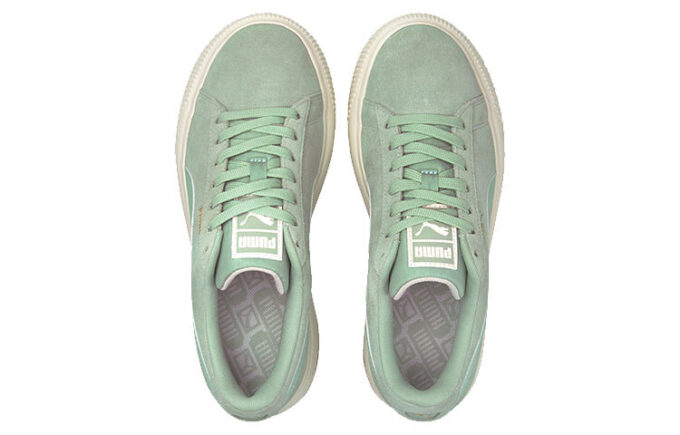 (WMNS) Zapatillas de gamuza Mayu «Verde Crema Blanco»
