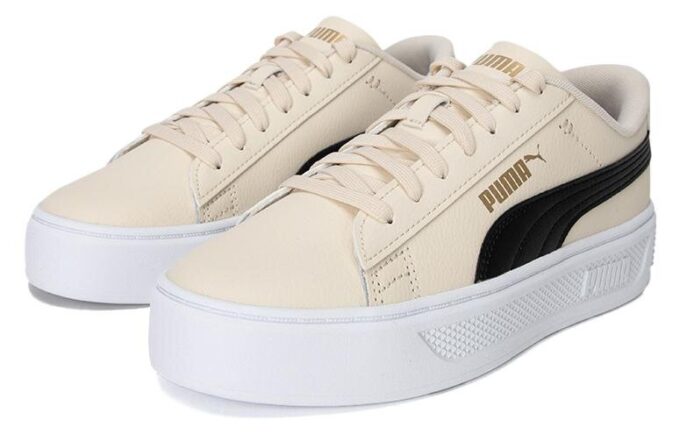 (WMNS) Zapatillas de plataforma «Beige Negro»