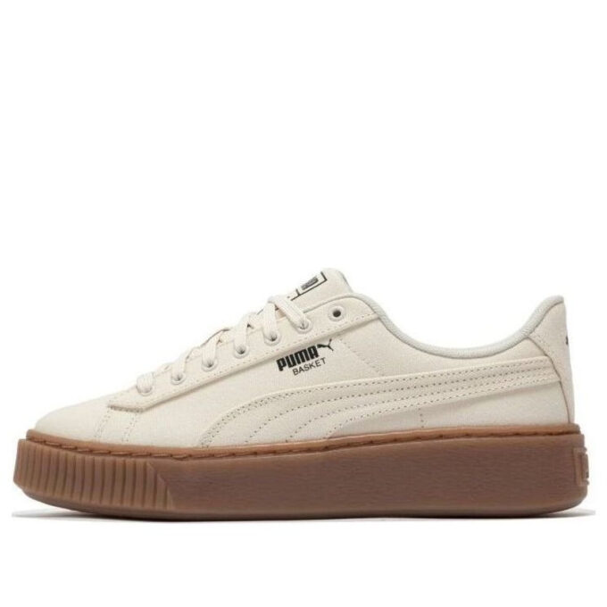 (WMNS) Zapatillas de plataforma de baloncesto de lona «Beige»