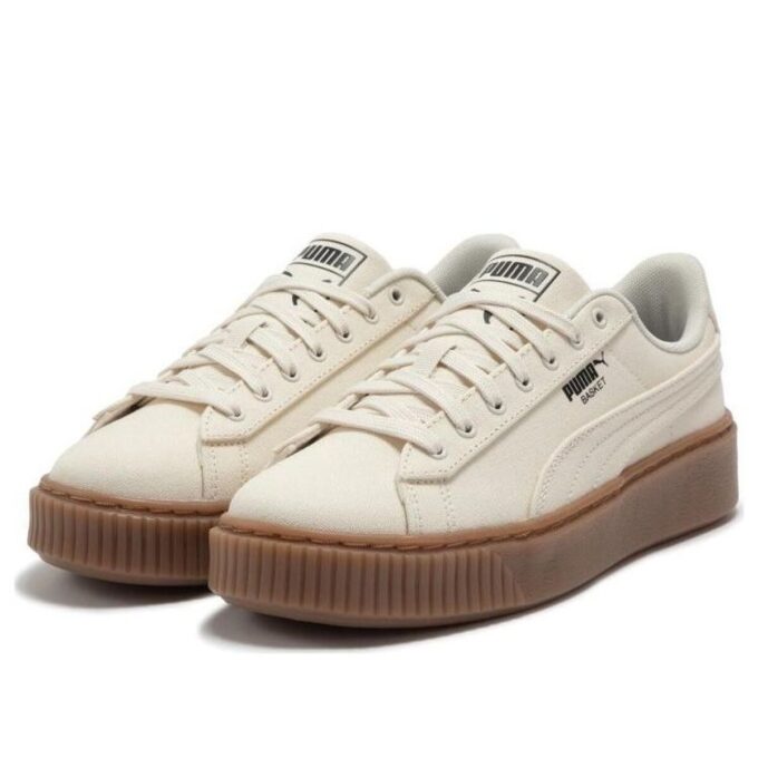 (WMNS) Zapatillas de plataforma de baloncesto de lona «Beige»