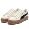 (WMNS) Zapatillas de plataforma de baloncesto de lona «Beige Negro»