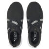 (WMNS) Zapatillas sin cordones con cable «Negro Plata»