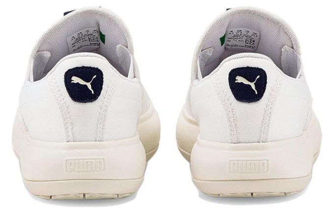 (WMNS) Zapatillas sin cordones Mayu de lona y ante «White Marshmallow»