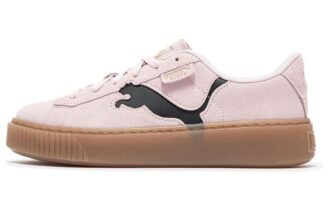 (WMNS) Zapatos de plataforma de gamuza «Rosa, negro y chicle»