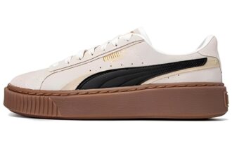 (WMNS) Zapatos de skate con plataforma «Crema, negro y marrón»