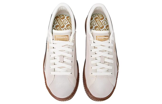 (WMNS) Zapatos de skate con plataforma «Crema, negro y marrón»