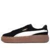 (WMNS) Zapatos de skate con plataforma «Negro, blanco y marrón»
