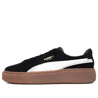 (WMNS) Zapatos de skate con plataforma «Negro, blanco y marrón»