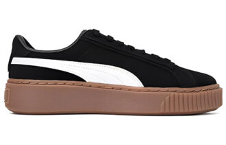 (WMNS) Zapatos de skate con plataforma «Negro, blanco y marrón»