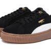 (WMNS) Zapatos de skate con plataforma «Negro, blanco y marrón»
